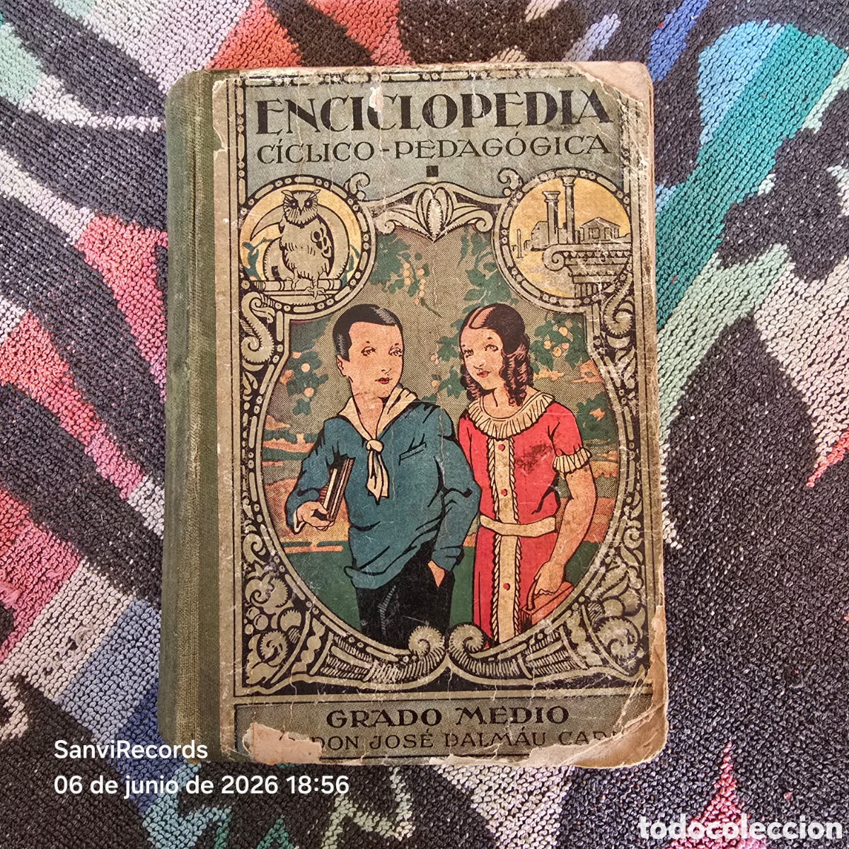 Enciclopedias de segunda mano: ENCICLOPEDIA CICLICO-PEDAG&Oacute;GICA, GRADO MEDIO (JOS&Eacute; DALM&Aacute;U CARLES) (DALM&Aacute;U CARLES)