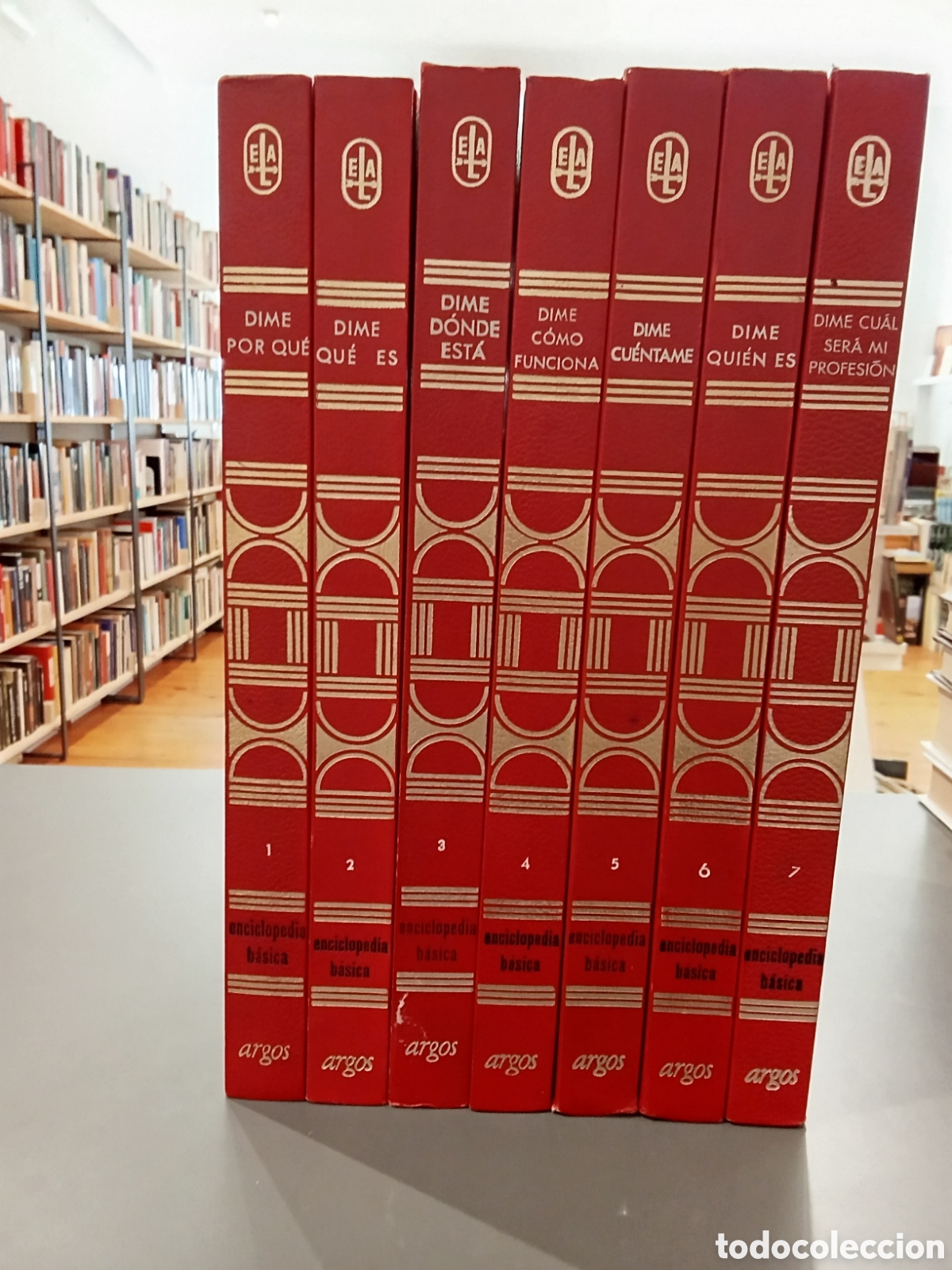 Enciclopedias de segunda mano: Enciclopedia Basica Argos 1972 7 tomos