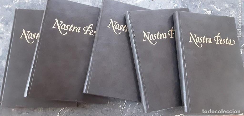 Enciclopedias de segunda mano: NOSTRA FESTA, MOROS Y CRISTIANOS DE ALCOY, COLECCI&Oacute;N COMPLETA 6 TOMOS.