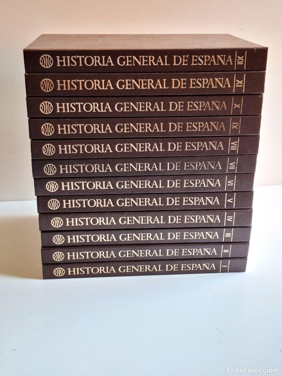 Enciclopedias de segunda mano: ENCICLOPEDIA HISTORIA GENERAL DE ESPANA - 12 TOMOS