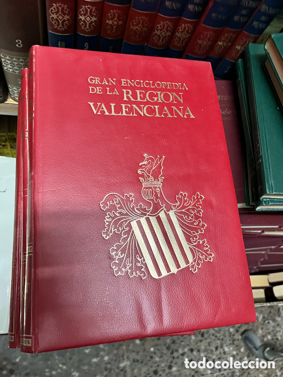 Enciclopedias de segunda mano: Gran eciclopedia de la Regi&oacute;n Valenciana. 12 tomos de la A a la Z. EDITORIAL: Heraclio fournier.