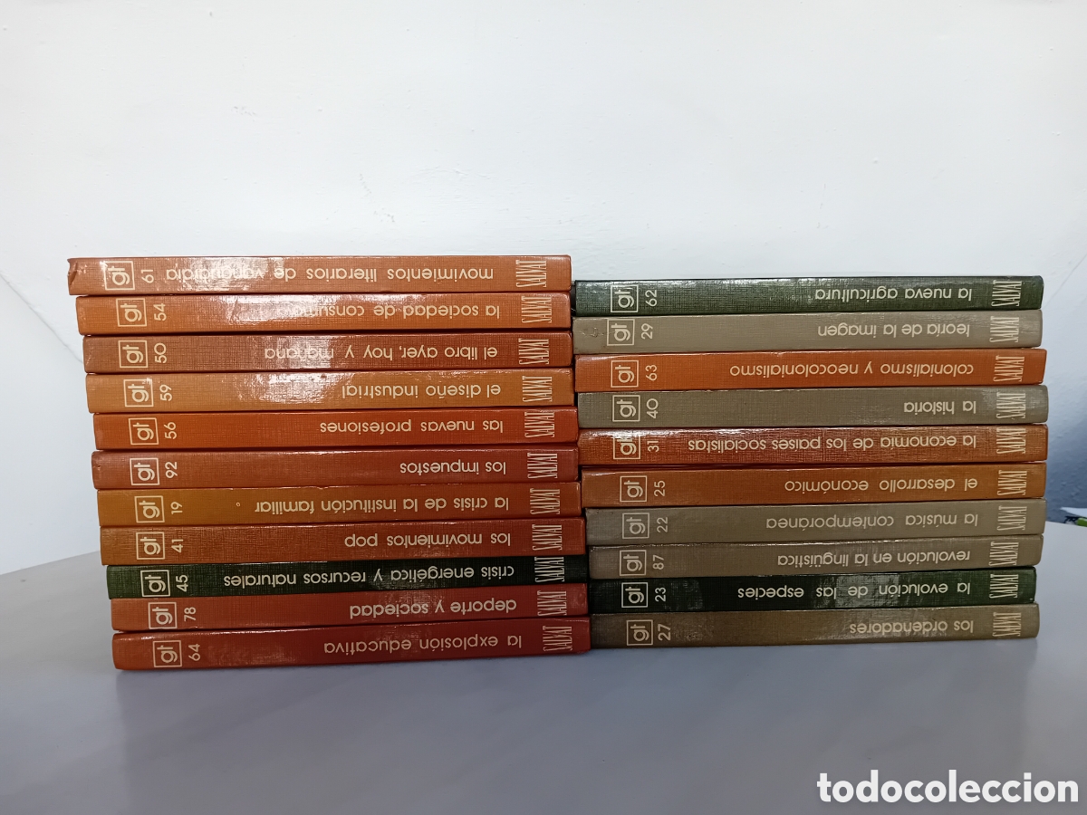 Enciclopedias de segunda mano: Biblioteca de Grandes Temas de Salvat 21 numeros