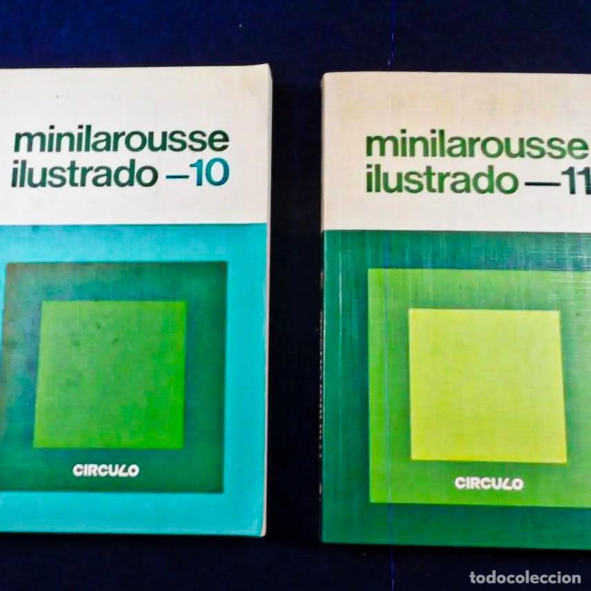 Enciclopedias de segunda mano: MINILAROUSSE ILUSTRADO 10 Y 11. CIRCULO DE LECTORES A&Ntilde;O