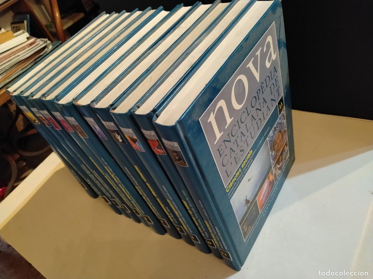 Enciclopedias de segunda mano: 11 UND,NOVA ENCICLOP&Eacute;DIA CATALANA DE L&acute;ESTUDIANT.ED.CARROGGIO (VER FOTOS)