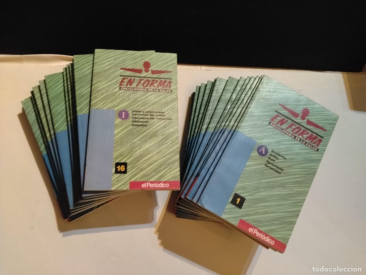 Enciclopedias de segunda mano: ENCICLOPEDIA DE LA SALUD EN FORMA,EL PERIODICO COMPLETA 29 TOMOS (VER FOTOS)