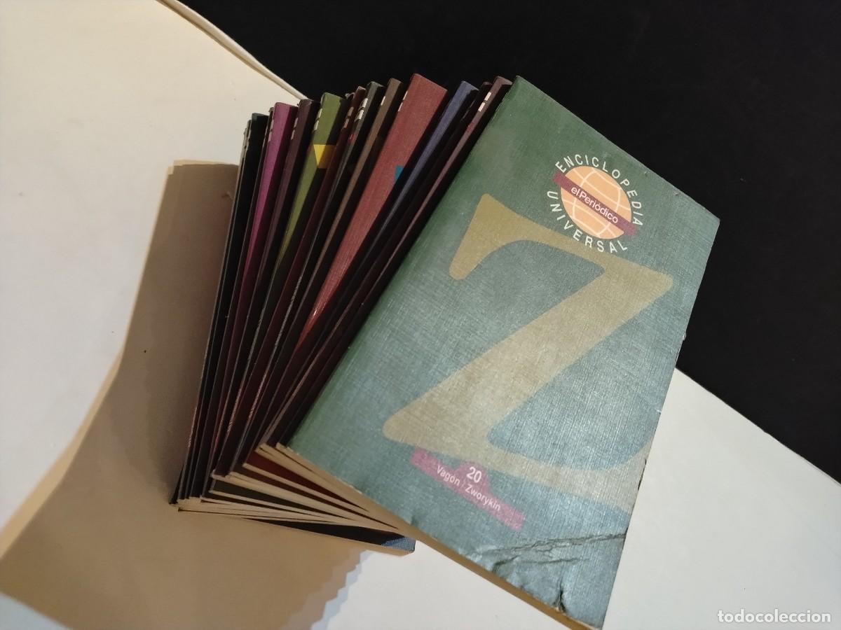 Enciclopedias de segunda mano: ENCICLOPEDIA UNIVERSAL- COMPLETA ,A-Z-20 NUMEROS-VARIOS AUTORES(VER FOTOS)