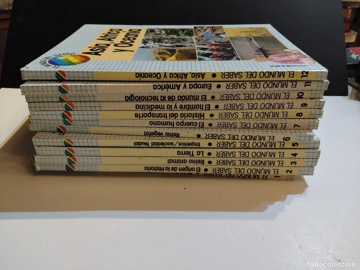 Enciclopedias de segunda mano: LOTE DEL 1 AL 12 NUMEROS EL MUNDO DEL SABER - VIDORAMA- (VER FOTOS)