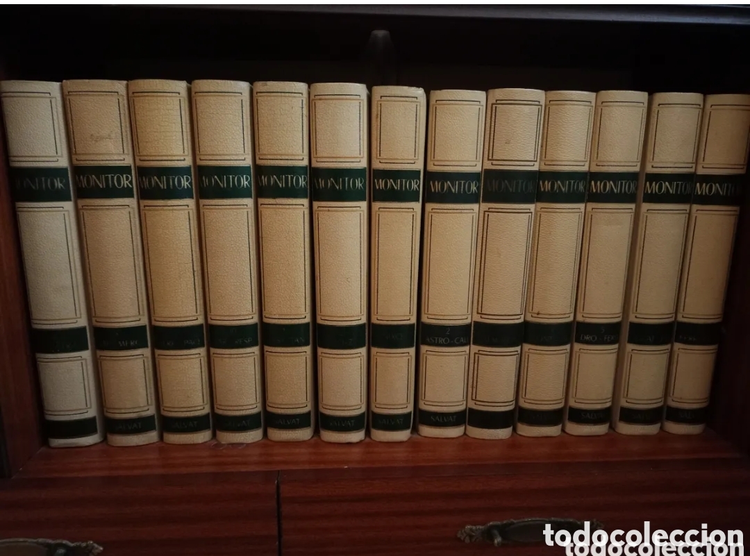 Enciclopedias de segunda mano: Monitor enciclopedia salvat para todos completa 14 tomos