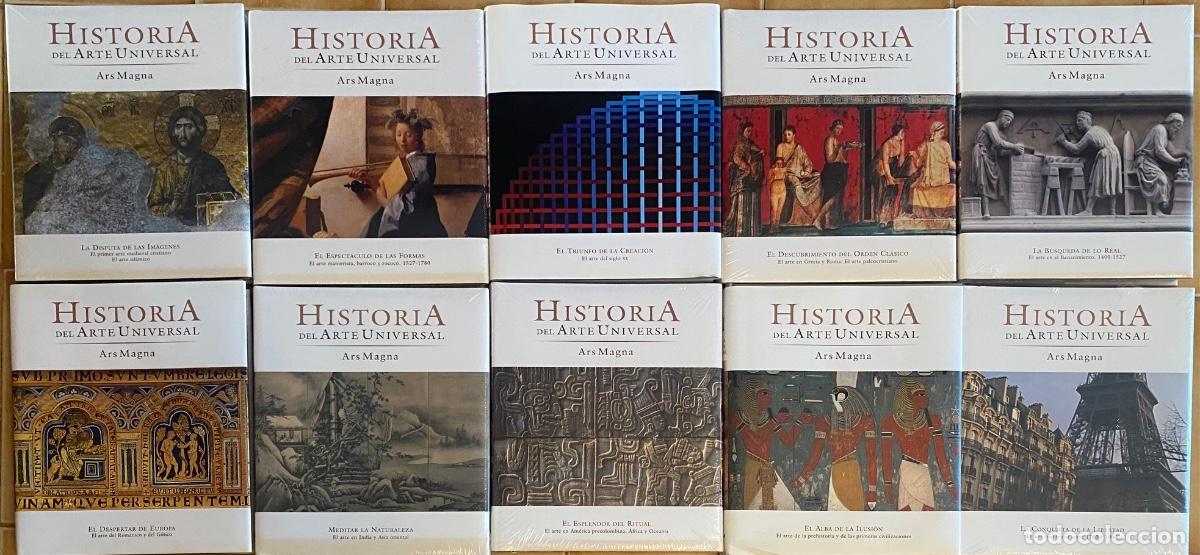 Enciclopedias de segunda mano: HISTORIA DEL ARTE UNIVERSAL PLANETA 10 TOMOS 7 PRECINTADOS + 3 NUEVOS COMPLETA
