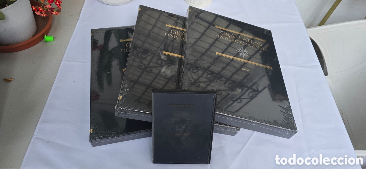 Enciclopedias de segunda mano: GRAN ATLAS DE ESPA&Ntilde;A PLANETA NUEVOS PRECINTADOS Y DVD ATLAS DE ESPA&Ntilde;A Y PORTUGAL