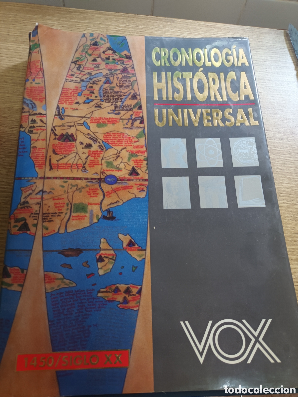 Enciclopedias de segunda mano: CRONOLOG&Iacute;A HISTORICA UNIVERSAL 1450/ SIGLO 20