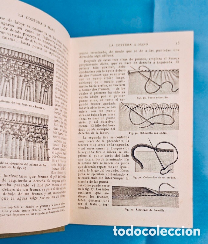 Enciclopedias de segunda mano: Enciclopedia labores de se&ntilde;ora. - Foto 4