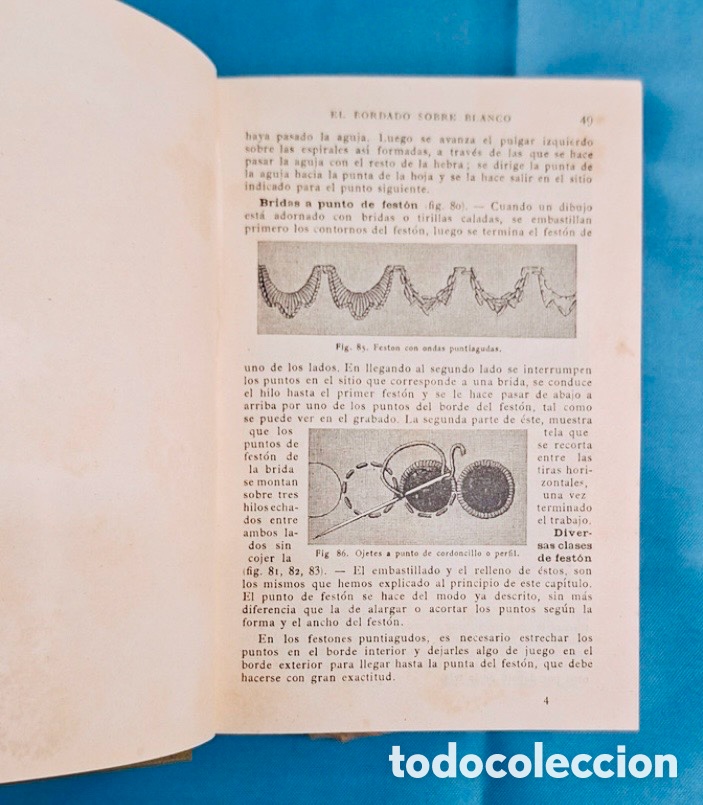 Enciclopedias de segunda mano: Enciclopedia labores de se&ntilde;ora. - Foto 8