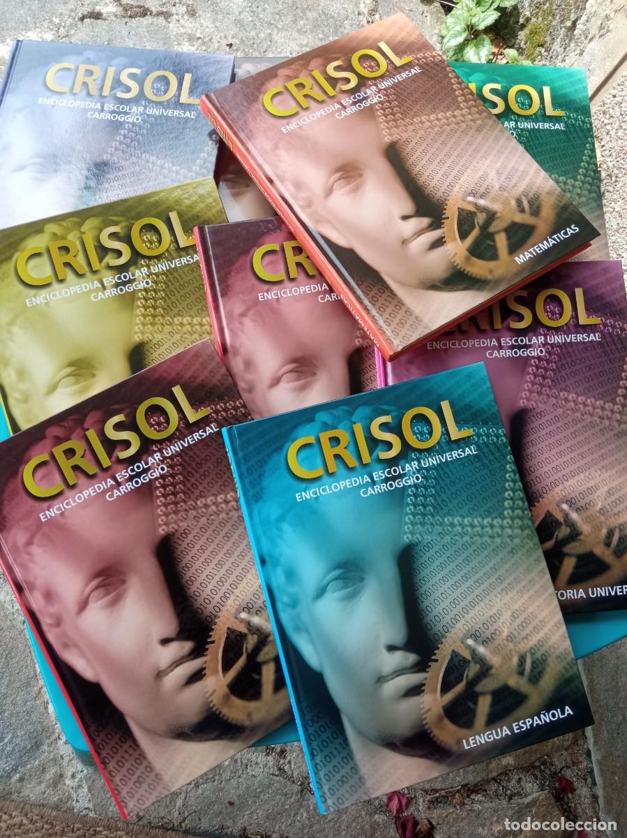 Enciclopedias de segunda mano: Enciclopedia Escolar Crisol (8 vol&uacute;menes)