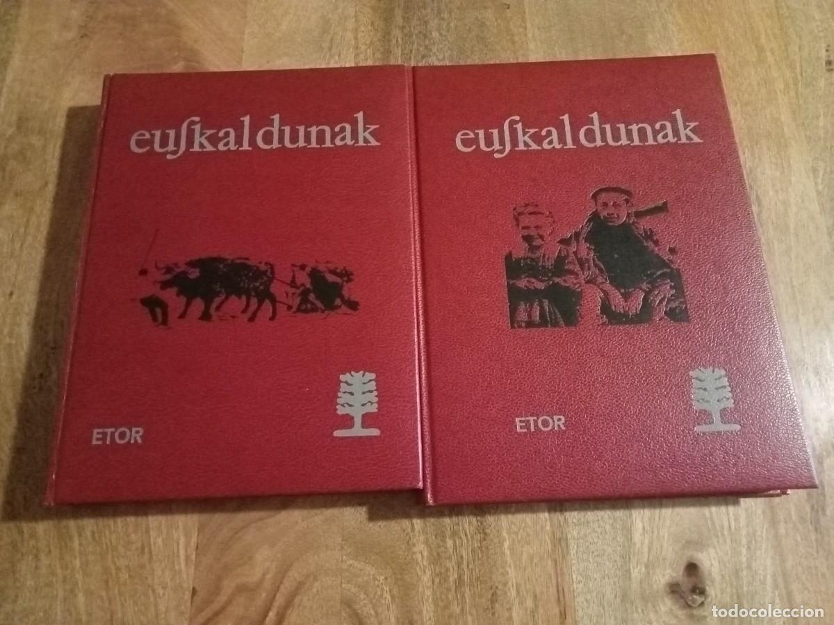 Livros em segunda m&atilde;o: 22982 - ENCICLOPEDIA - EUSKALDUNAK - LA ETNIA VASCA - EDITORIAL ETOR -1 y 5