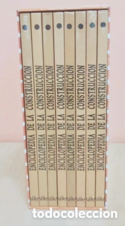 Enciclopedias de segunda mano: Enciclopedia de la construcci&oacute;n, 8 tomos. - Foto 2