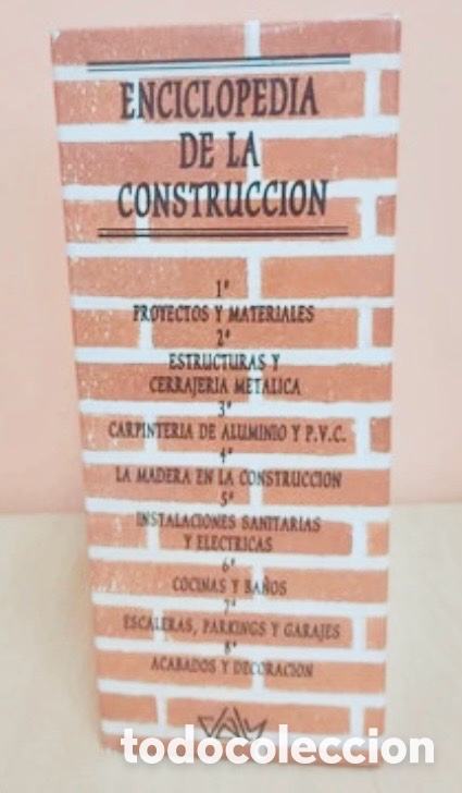 Enciclopedias de segunda mano: Enciclopedia de la construcci&oacute;n, 8 tomos. - Foto 3