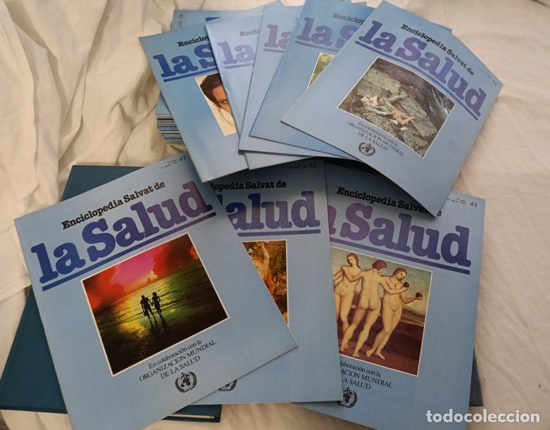 Enciclopedias de segunda mano: Lote Salvat de la Salud: 60 Fasc&iacute;culos sueltos + Tomo 1 + 3 Tapas duras vac&iacute;as