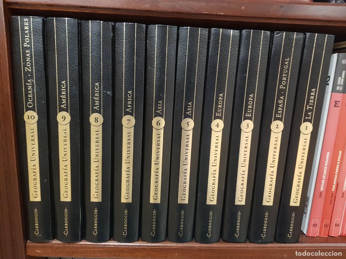 Livros em segunda m&atilde;o: Geografia Universal Caroggio Ediciones Carroggio Completa 10 Tomos 1993