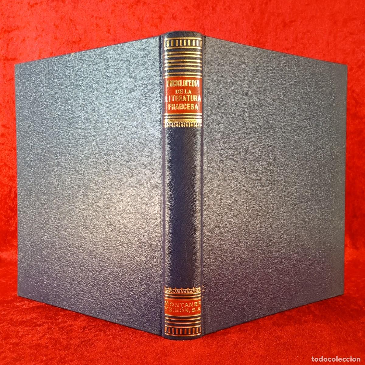 Enciclopedias de segunda mano: ENCICLOPEDIA DE LA LITERATURA FRANCESA - JACQUES NATHAN - MONTANER Y SIMON EDITORES - 1957 / 1085