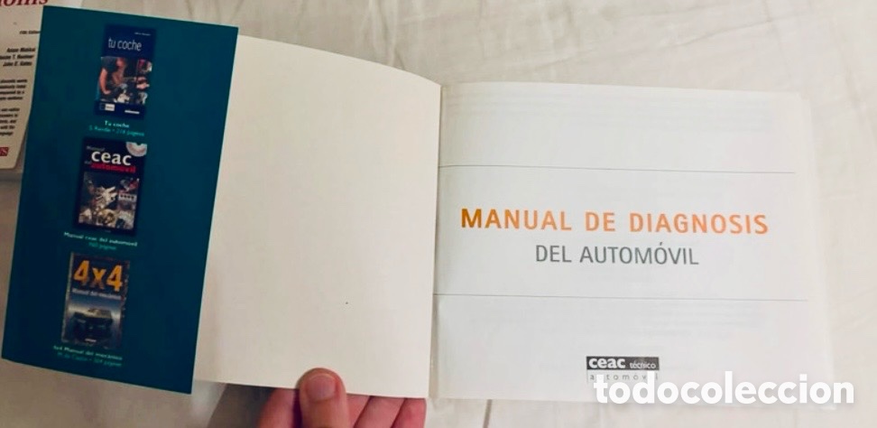 Enciclopedias de segunda mano: Manual de DIAGNOSIS DEL AUTOM&Oacute;VIL. - Foto 4