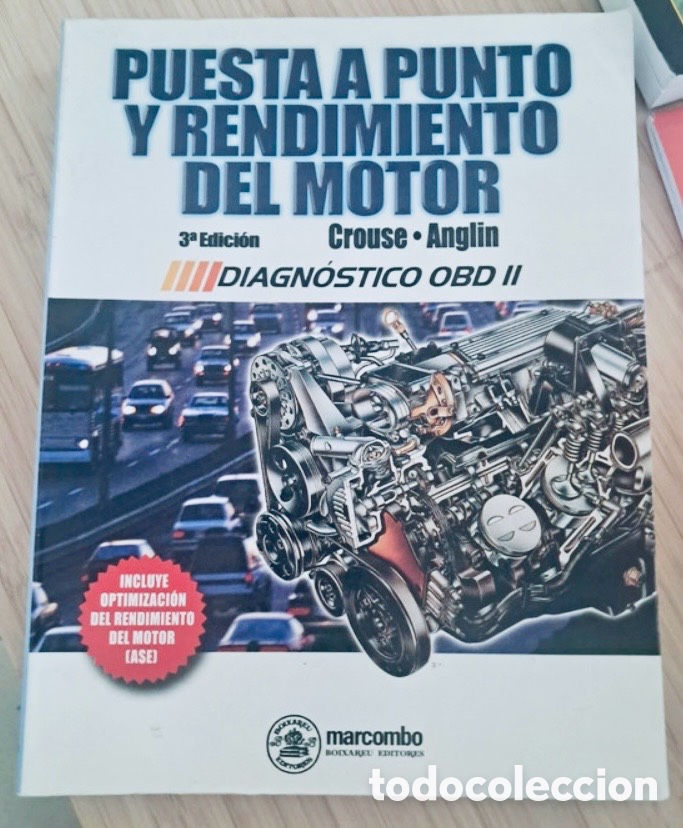 Enciclopedias de segunda mano: PUESTA A PUNTO Y RENDIMIENTO DEL MOTOR. DIAGN&Oacute;STICO OBD II.