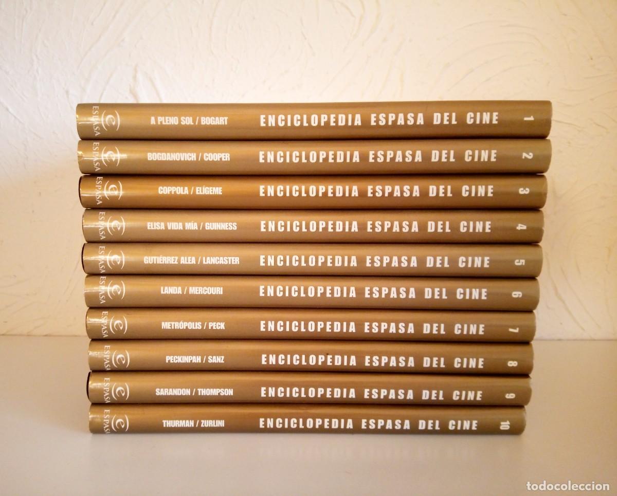 Enciclopedias de segunda mano: ENCICLOPEDIA ESPASA DEL CINE-10 TOMOS (OBRA COMPLETA)-ESPASA CALPE-AUGUSTO M.TORRES-1&ordf; EDICI&Oacute;N(1999)