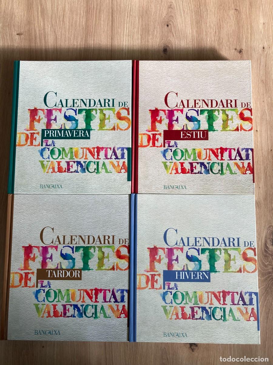 Enciclopedias de segunda mano: Calendari de festes de la Comunitat Valenciana Primavera, Estiu, Tardor, Hivern