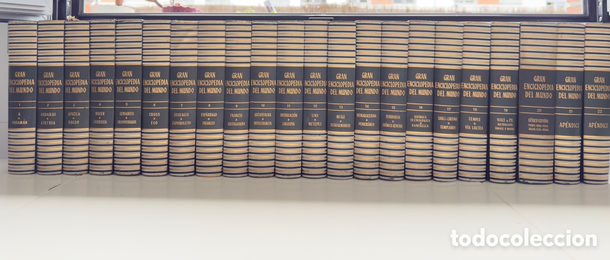 Enciclopedias de segunda mano: Gran Enciclopedia del Mundo 22tomos completa