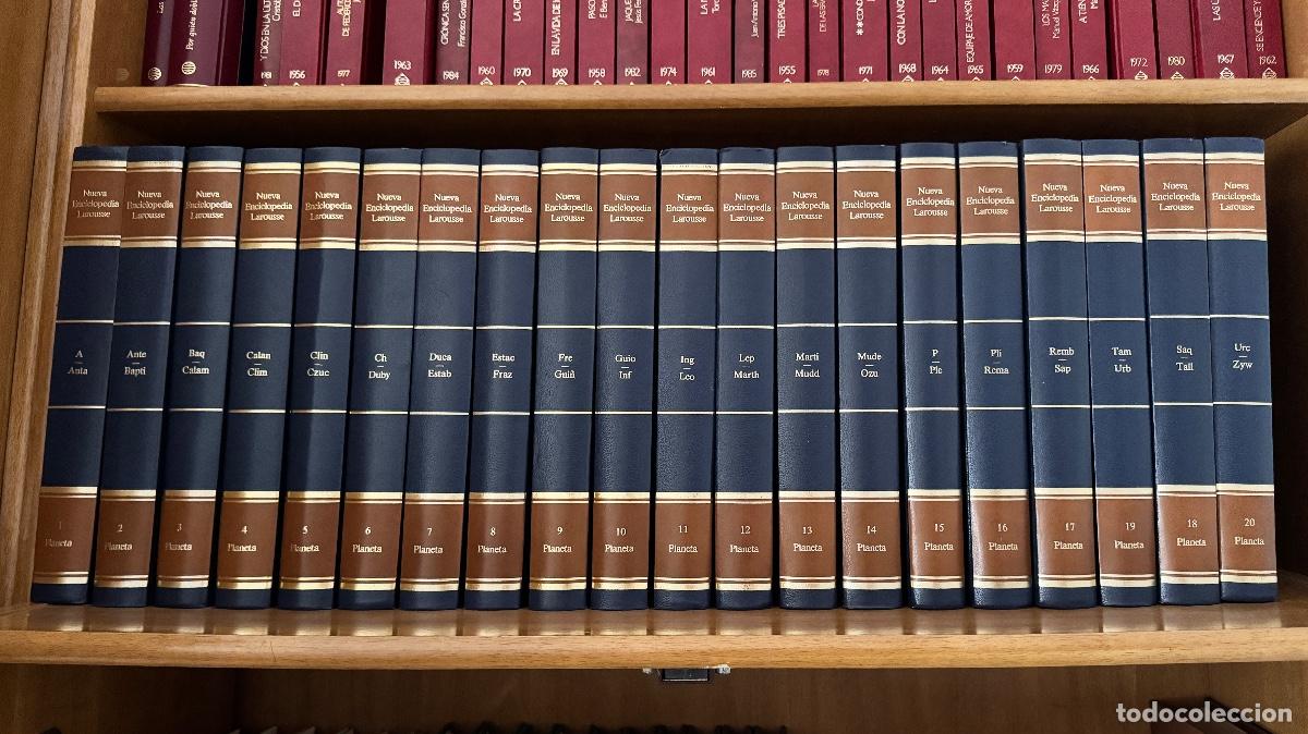 Enciclopedias de segunda mano: NUEVA ENCICLOPEDIA LAROUSSE + 6 SUPLEMENTOS + ATLA (PLANETA)