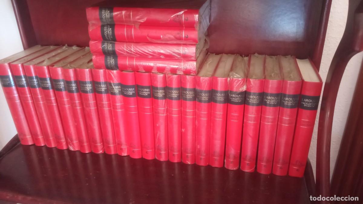 Enciclopedias de segunda mano: LAROUSSE ENCICLOP&Eacute;DICO EN COLOR 24 TOMOS + AP&Eacute;NDICE (OBRA COMPLETA)