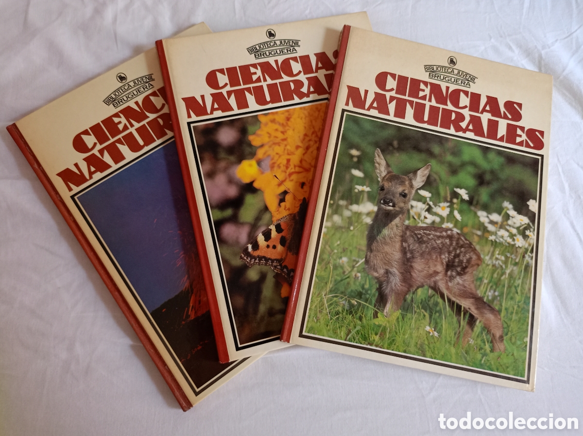 Enciclopedias de segunda mano: BIBLIOTECA JUVENIL BRUGUERA CIENCIAS NATURALES 3 TOMOS