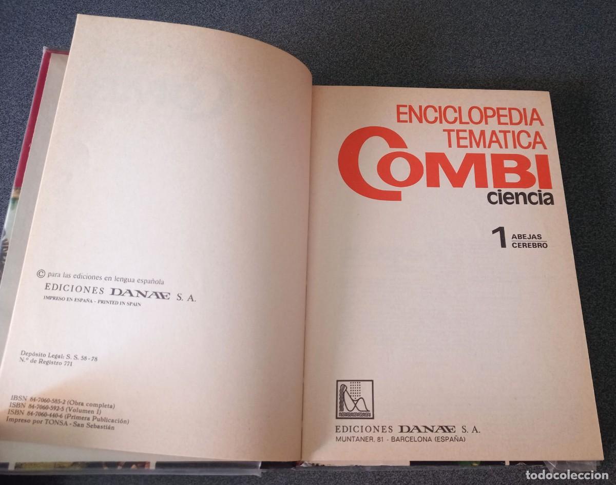 Enciclopedias de segunda mano: Enciclopedia Tematica Combi - Foto 5