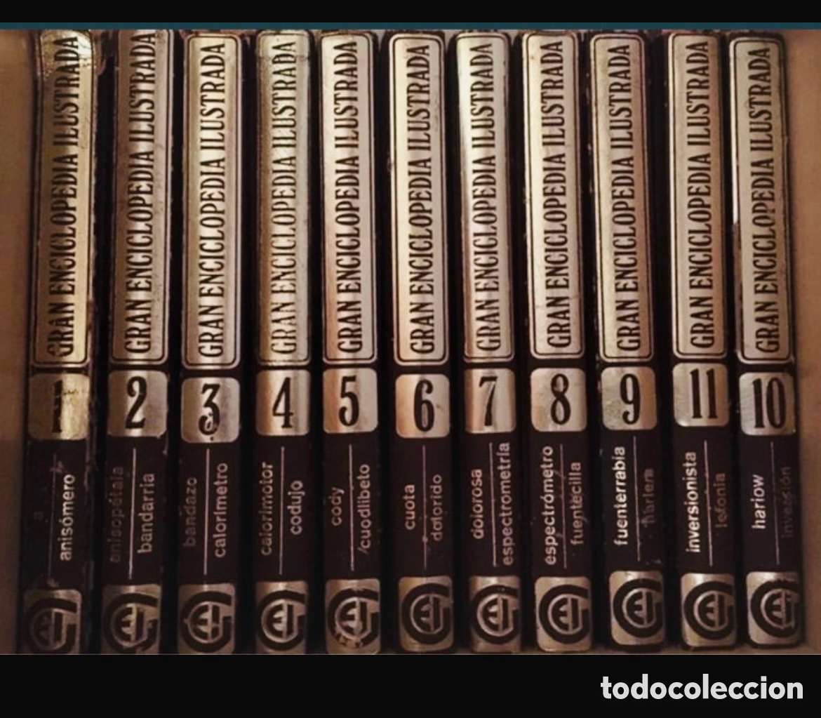 Enciclopedias de segunda mano: Gran Enciclopedia Ilustrada (1981)