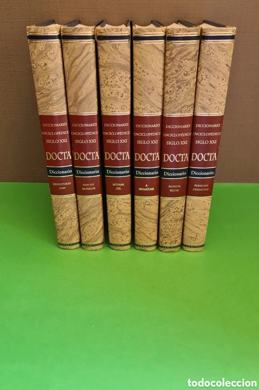 Enciclopedias de segunda mano: 6 tomos Enciclopedia tem&aacute;tica Docta siglo XXI. Incompleta/