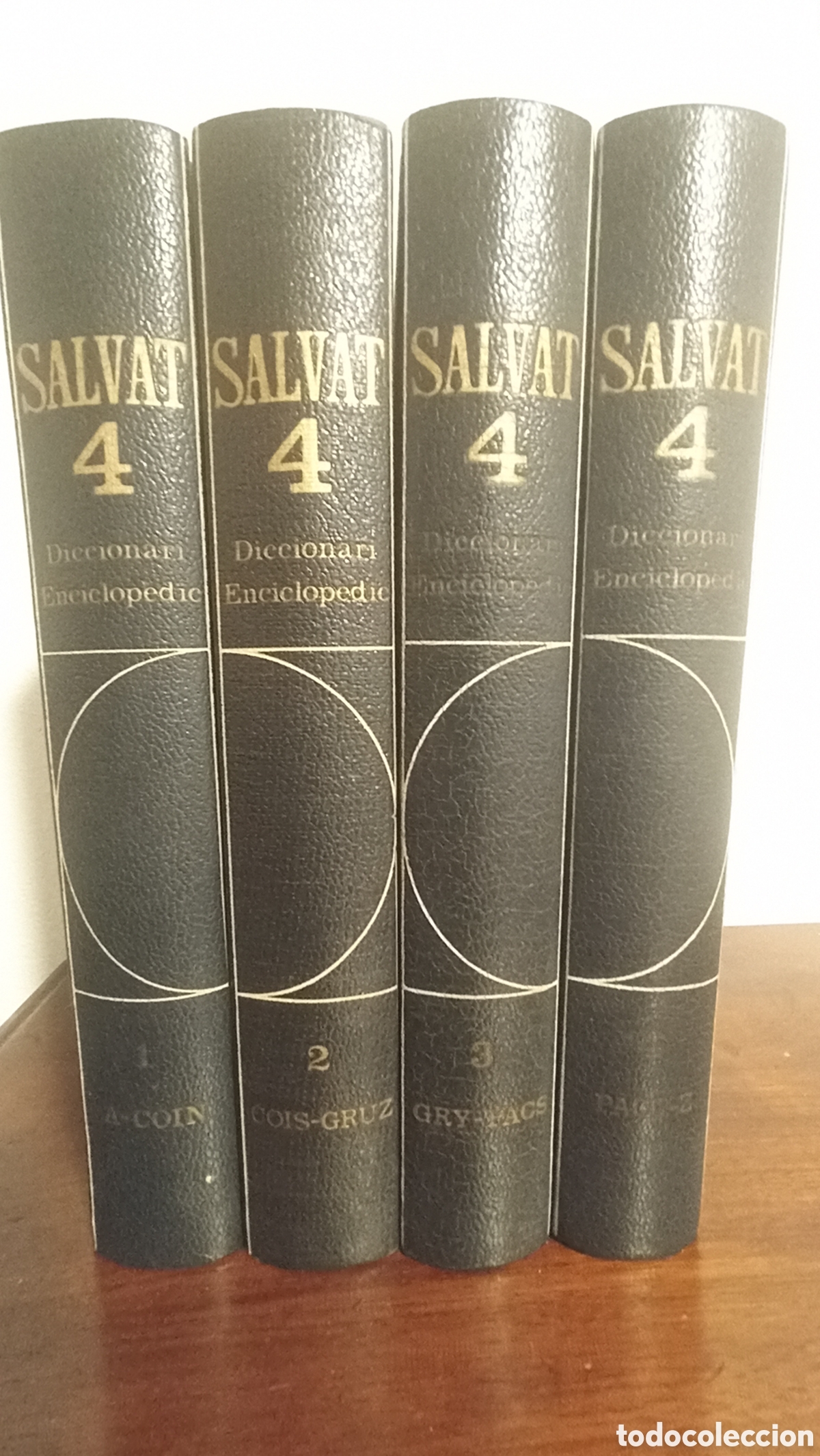 Enciclopedias de segunda mano: Enciclop&egrave;dic Salvat Catal&agrave; (4 Tomos - Completo)