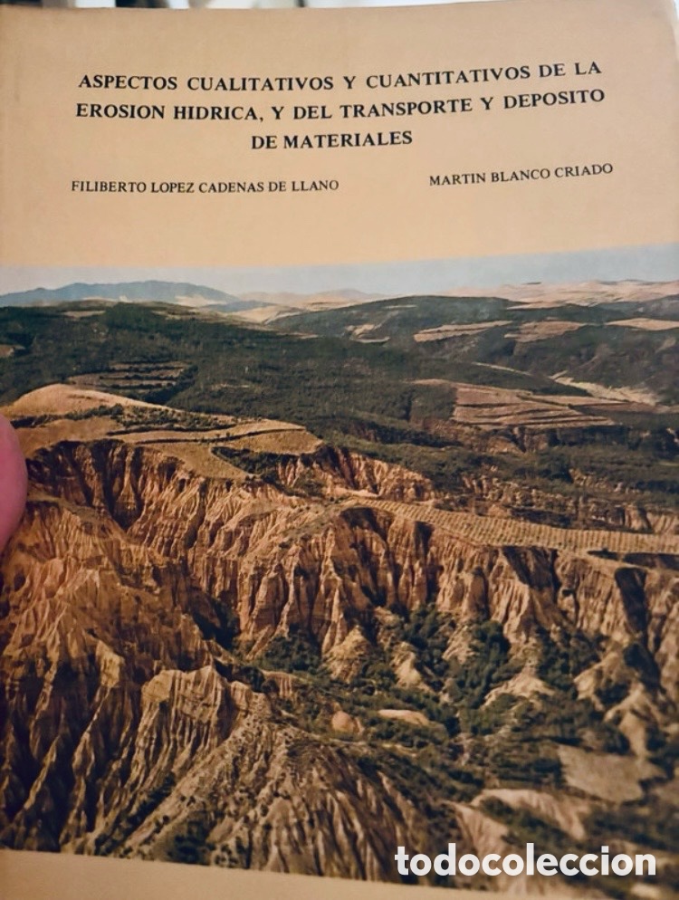 Enciclopedias de segunda mano: ASPECTOS CUALITATIVOS Y CUANTITATIVOS DE LA EROSION HIDRICA, Y DEL TRANSPORTE Y DEPOSITO.