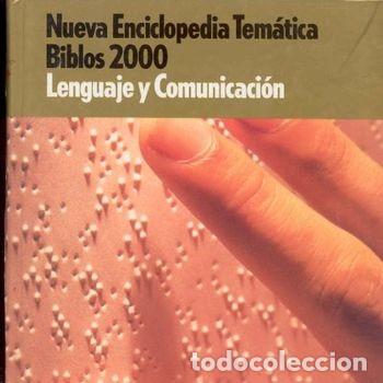 Enciclopedias de segunda mano: Nueva Enciclopedia Tematica Biblos 2000 Lenguaje y Comunicacion Club Internacional Del Libro 1999