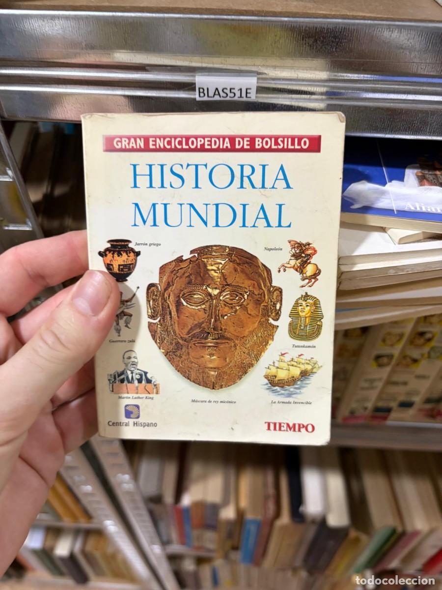 Enciclopedias de segunda mano: BLAS51E Historia Mundial Gran Enciclopedia de Bolsillo Central Hispano / Tiempo
