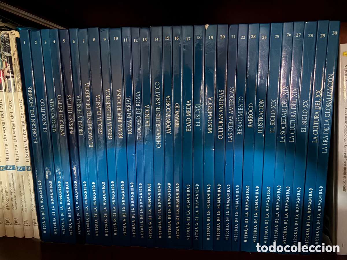 Enciclopedias de segunda mano: Regalo Colecci&oacute;n de libros Historia de la Humanidad