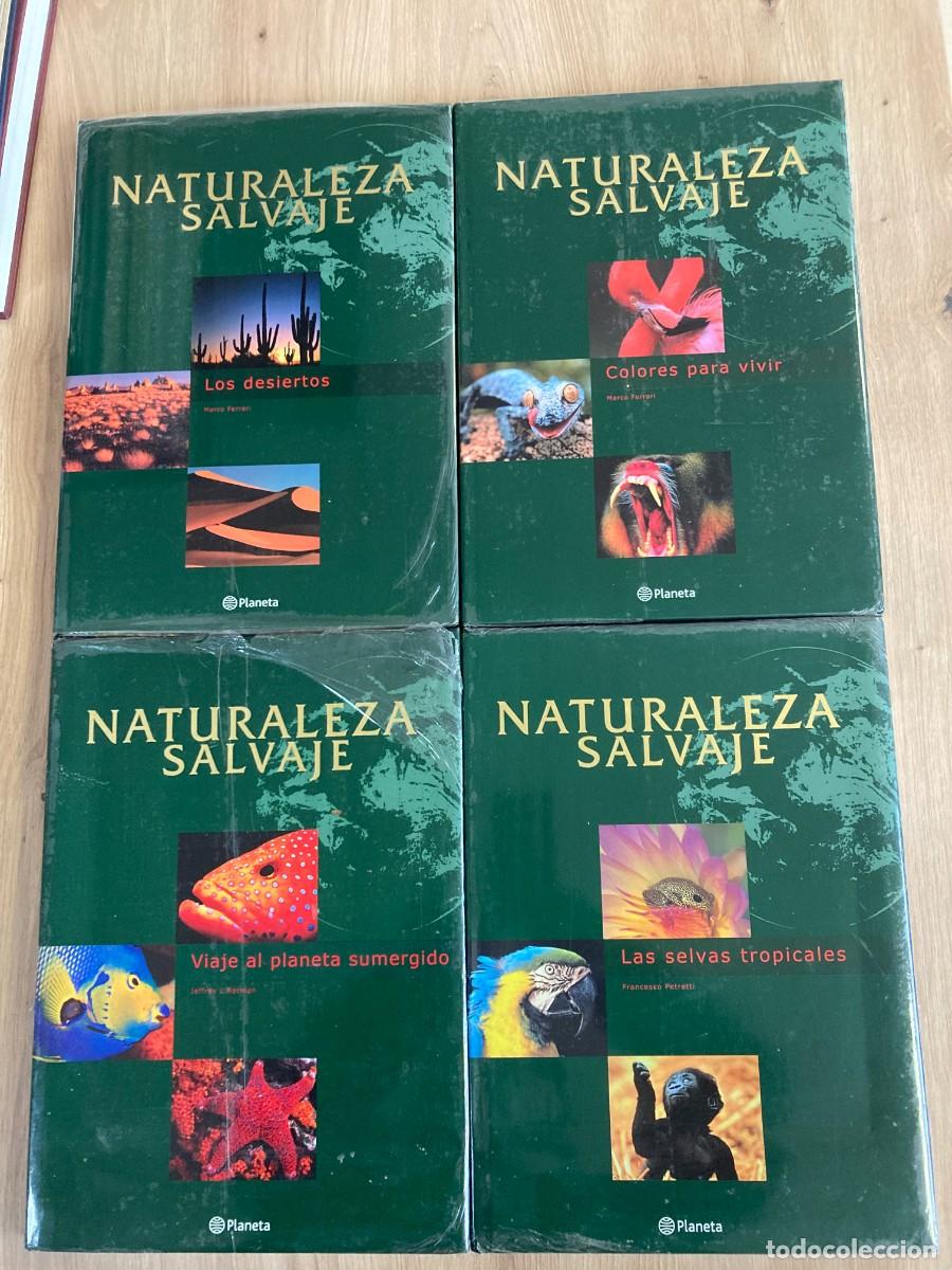 Enciclopedias de segunda mano: 4 tomos enciclopedia Naturaleza Salvaje