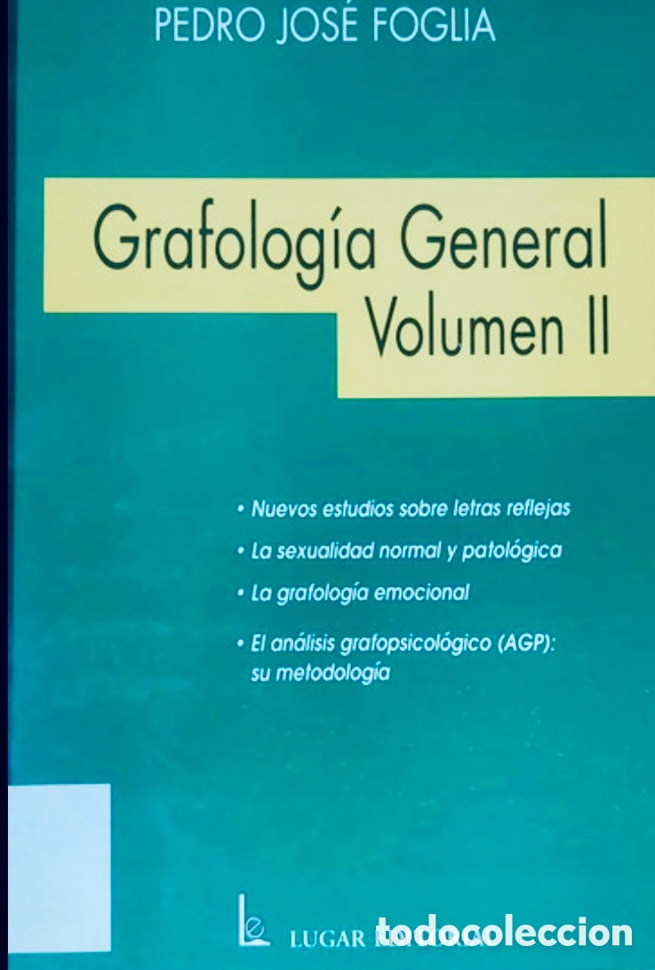 Enzyklop&auml;dien aus zweiter Hand: Grafolog&iacute;a General Volumen ||.