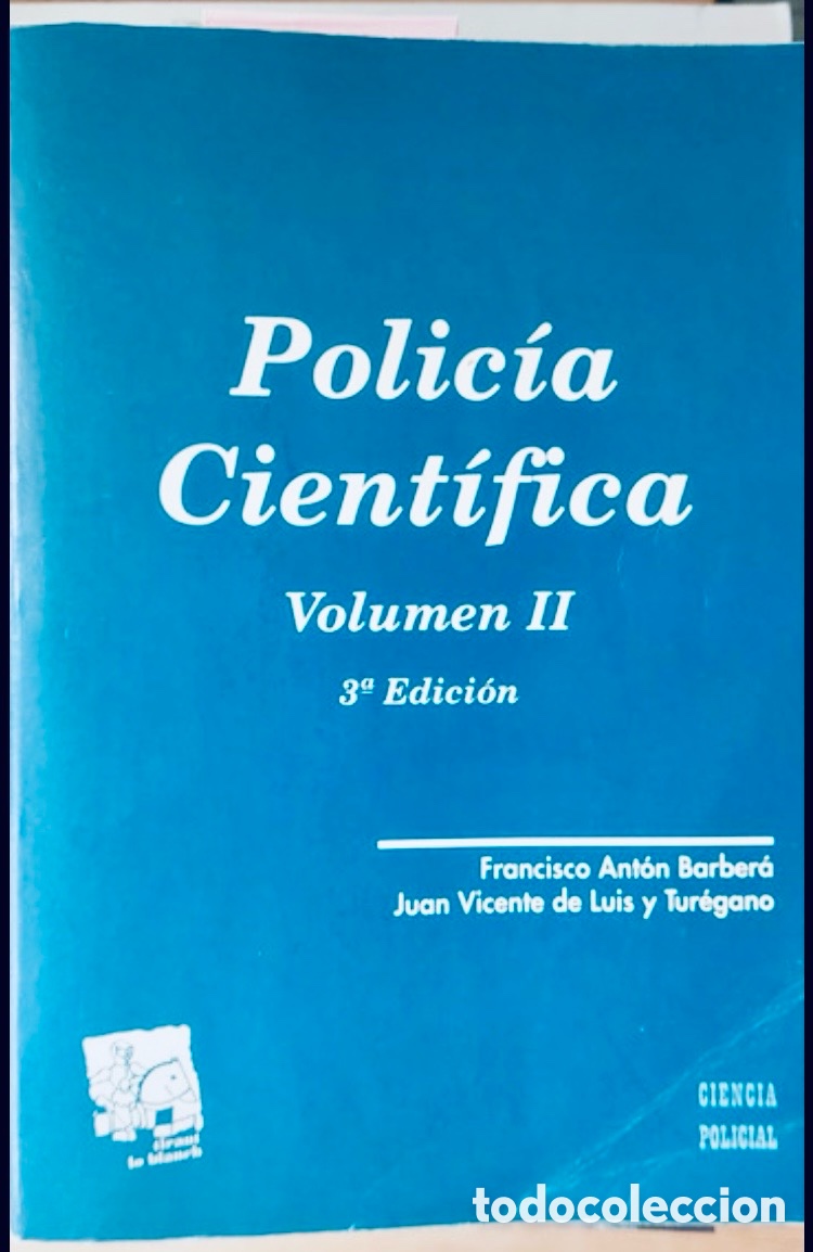 Enciclopedias de segunda mano: Polic&iacute;a Cient&iacute;fica Volumen II.
