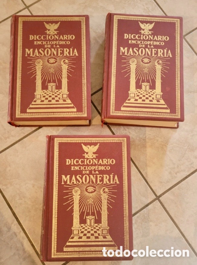 Enciclopedias de segunda mano: Diccionario enciclop&eacute;dico de la Masoner&iacute;a.