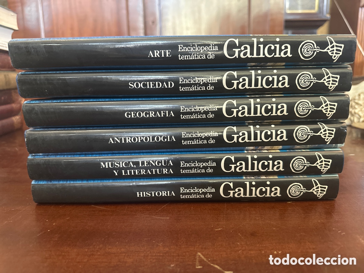 Enciclopedias de segunda mano: ENCICLOPEDIA TEMATICA DE GALICIA -- 6 TOMOS COMPLETA -- EDICIONES NAUTA