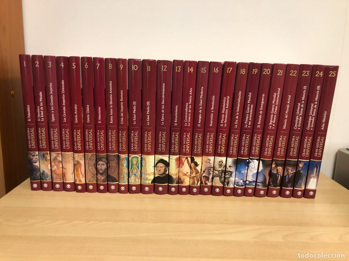 Enciclopedias de segunda mano: Gran Historia Universal Club Internacional del Libro 25 Tomos Completa 2006