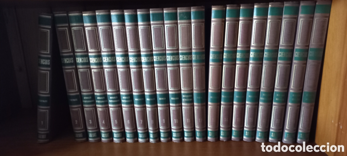 Enciclopedias de segunda mano: Enciclopedia Salvat de las Ciencias 20 tomos 1966-68
