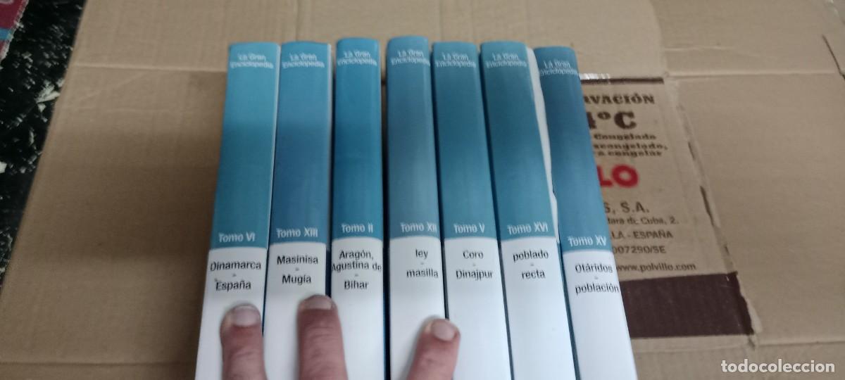 Enciclopedias de segunda mano: LOTE DE 7 LIBROS LOS DE FOTO LA GRAN ENCICLOPEDIA VOCENTO TOP