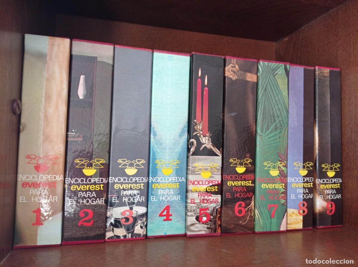 Enciclopedias de segunda mano: Enciclopedia Everest para el Hogar 1967 9 tomos