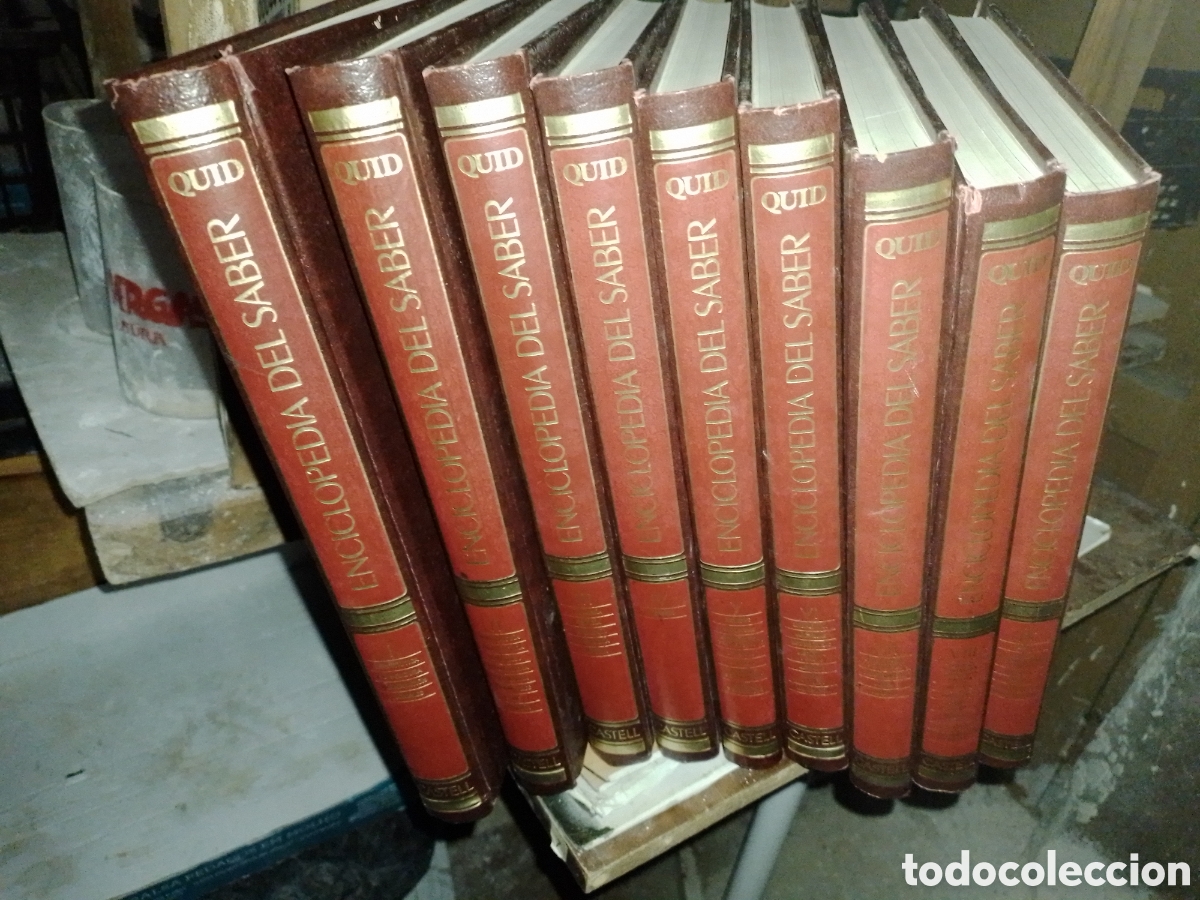 Enciclopedias de segunda mano: Enciclopedia del saber. Ed Quid. 9 tomos
